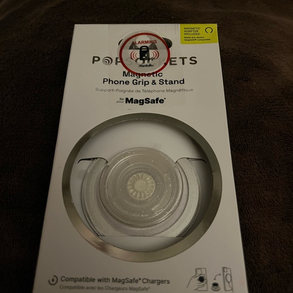PopSocket Clear Magnetic Phone Grip & Stand